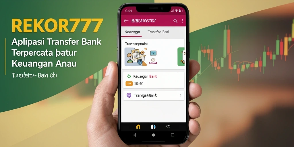 Antarmuka pengguna REKOR777 untuk transfer bank yang sederhana dan efisien.